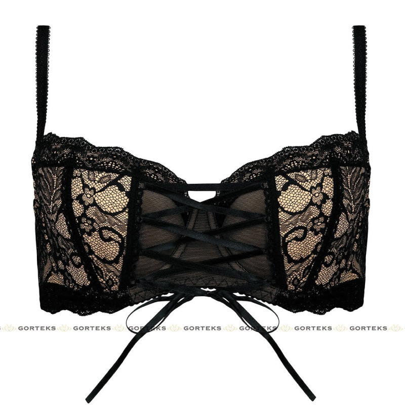 Padded Balconette Bra Gorteks Dita-2